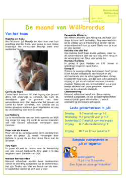 INFO Juli - Willibrordus