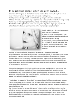 Interview Mari&euml;lle Kok