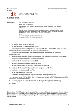 Notulen - Gemeente Kortenaken