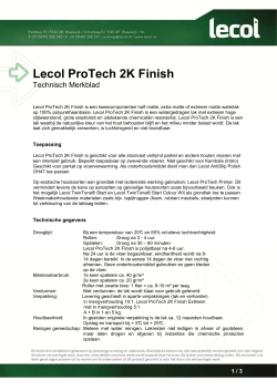 Lecol ProTech 2K Finish