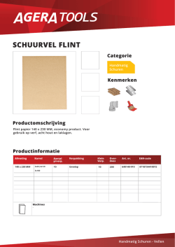 Handmatig Schuren