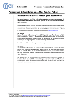 Ontmanteling Lage Flux Reactor Petten