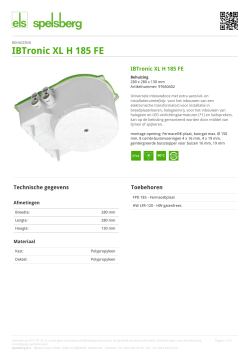 IBTronic XL H 185 FE - Behuizing (97660402)