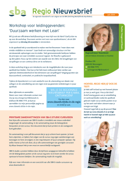 juli 2014 - Stichting Bedrijfsfonds Apotheken