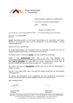 het verslag downloaden - Brugse Maatschappij voor Huisvesting