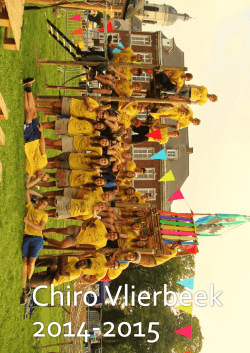 infoboekje 2014-2015