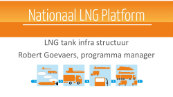 LNG tank infra structuur