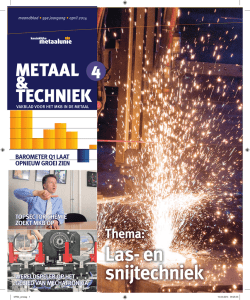 Las- en snijtechniek