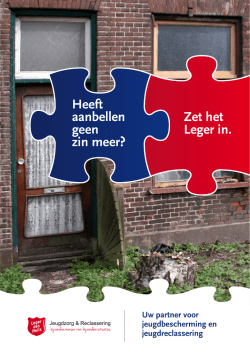 Heeft aanbellen geen zin meer? Zet het Leger in.