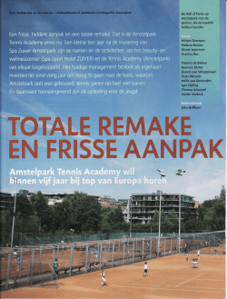 Tennismagazine 6 2014