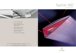 Brochure Spatial 360 (PDF)