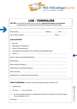 LOB - FORMULIER - Mill