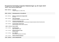 Download Programma () - Inspectie waterkeringen