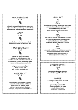 voorgerecht soep hoofdgerecht nagerecht stamppotten