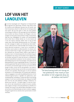 LOF VAN HET LANDLEVEN