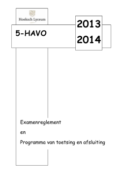 5-HAVO - Hoeksch Lyceum