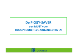 De PIGGY-SAVER