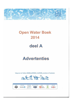 ow2014boek-advertentie - Nederlands Open Water Web