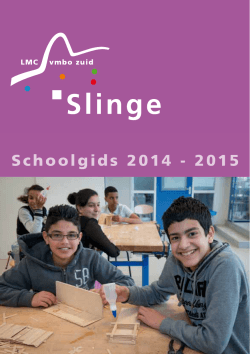 Schoolgids 2014 - 2015