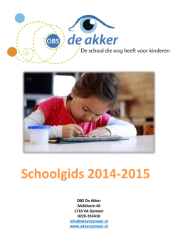 downloaden - De Akker