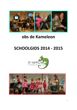 obs de Kameleon SCHOOLGIDS 2014