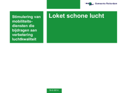 document Loket Schone Lucht
