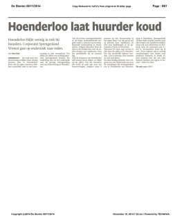 Hoenderloo deel 1 - Sprengenland Wonen