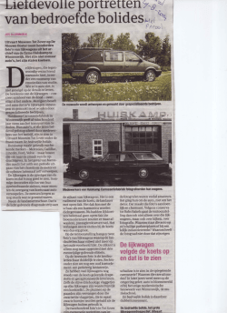 Het Parool - Museum Tot Zover