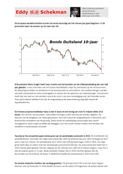 Draghi wil versneld staatsleningen opkopen