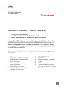 Opstellen dealer bulletin