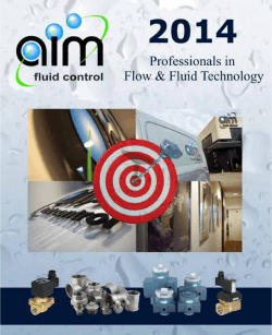 Diversen 2014-2015 - aim fluid control