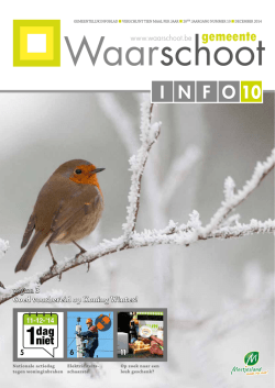 I N F O 10 - Gemeente Waarschoot
