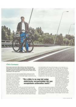 Ebike and trekking no 3 7-2014 Chris LLR