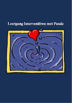 Download brochure - Instituut voor Interventiekunde