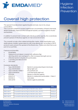 Coverall high protection