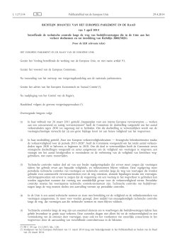 Richtlijn 2014/47/EU van het Europees Parlement en de