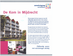 De Kom in Mijdrecht - Zonnehuisgroep Amstelland