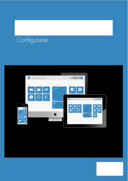 Handleiding configuratie Workspace 365