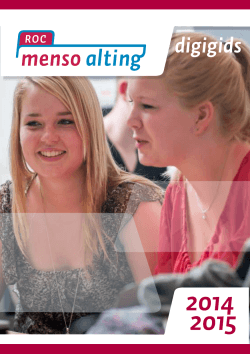 Digigids (PDF) - Menso Alting Zwolle