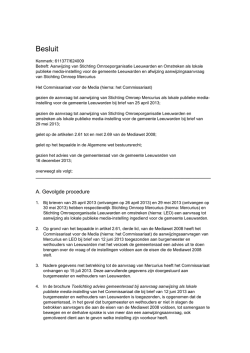 Download als pdf - Commissariaat voor de Media