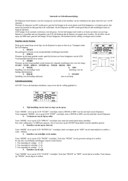 Download hier de handleiding van de digitale timer