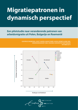 "Migratiepatronen in dynamisch perspectief" PDF