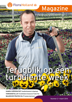 FloraHolland Magazine 2: maart 2014