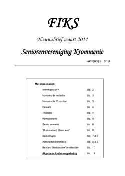Seniorenvereniging Krommenie