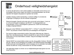 Schoonmaken en smeren van hangsloten