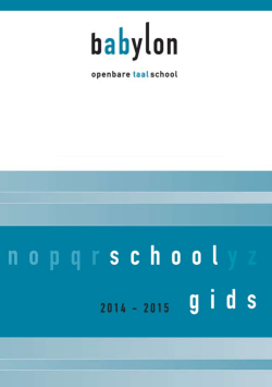 download de schoolgids 2014-2015