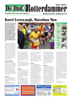 Karel Leeuwangh, Marathon Man - De Oud