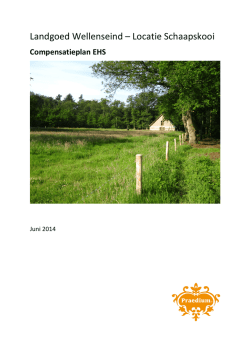 Bijlage 6: Compensatieplan