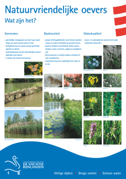 Informatie over aanleg natuurvriendelijke oevers Kromme Rijn