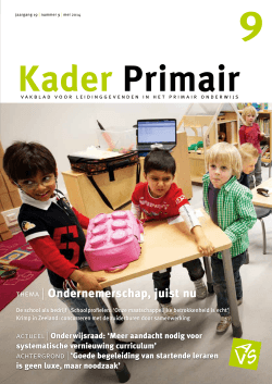 Kader Primair 9 (2013-2014)